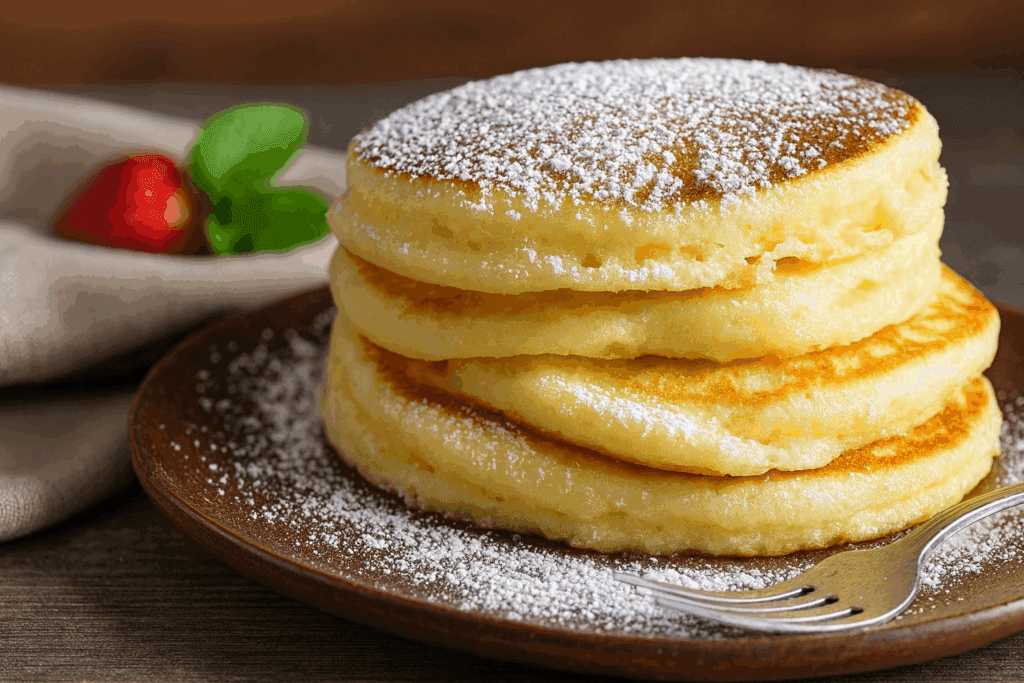 Ho scoperto il segreto per farli crescere così tanto, ne faccio quattro alla volta e questi pancake soffici vengono perfetti (con solo 110 Kcal)