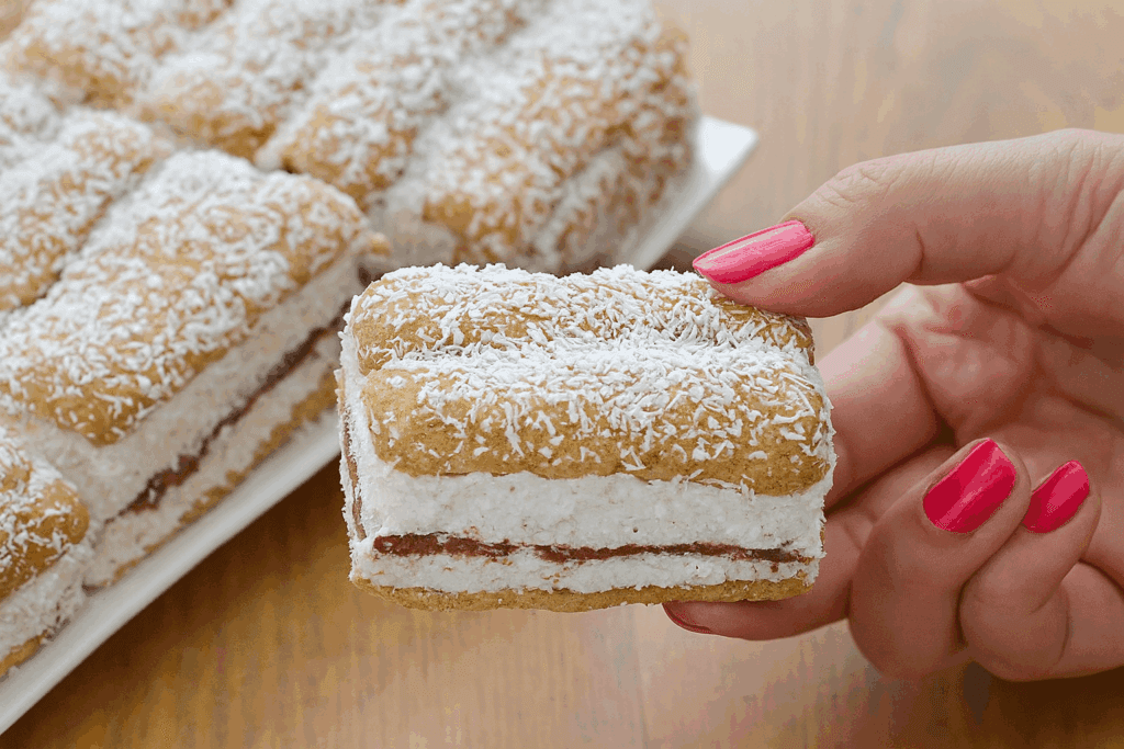 Non crederai mai quanto sia facile: la mia torta fredda al caffè e cioccolato con pavesini, pronta in un attimo senza forno (e pure dietetica)!