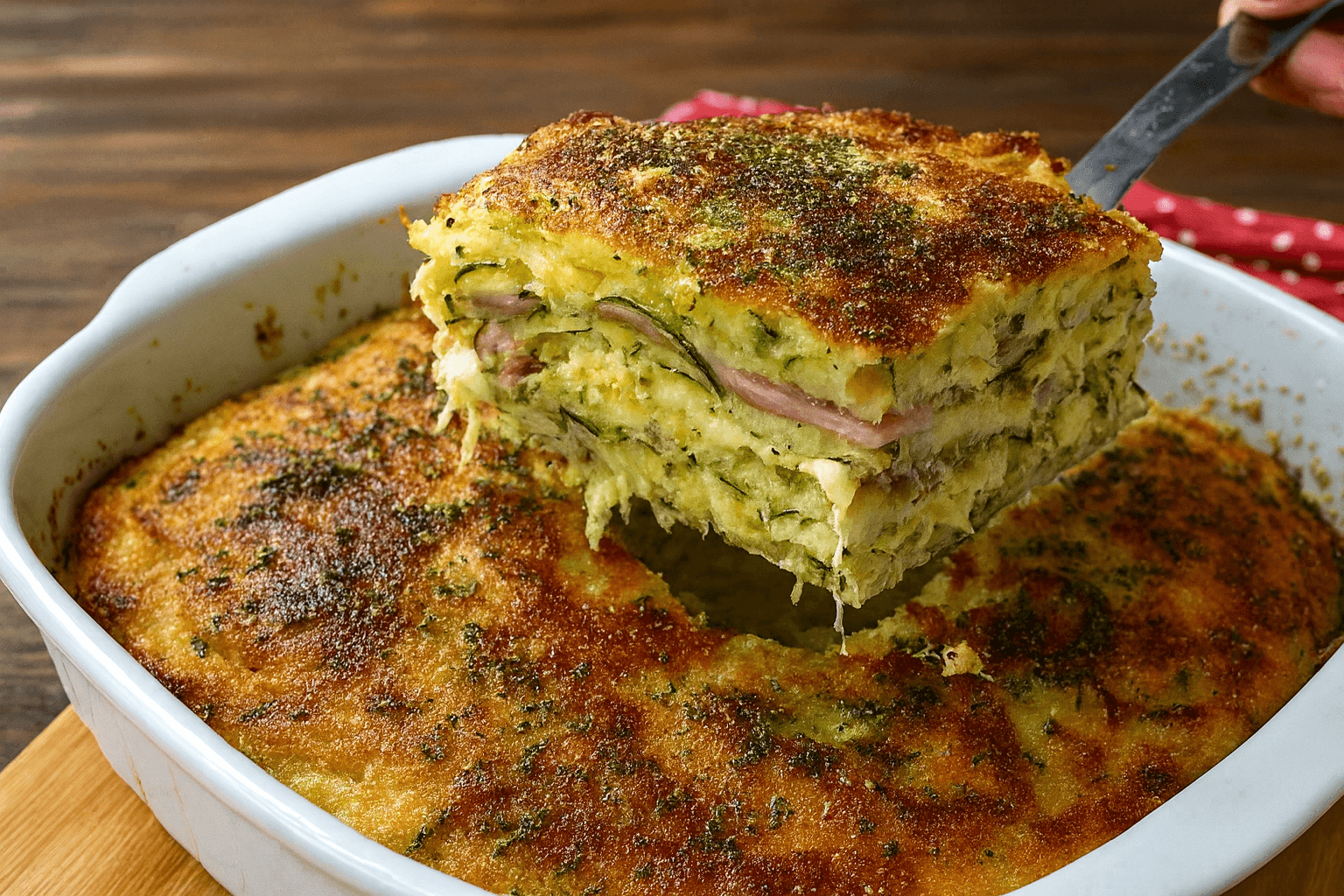 Sformato di zucchine e patate
