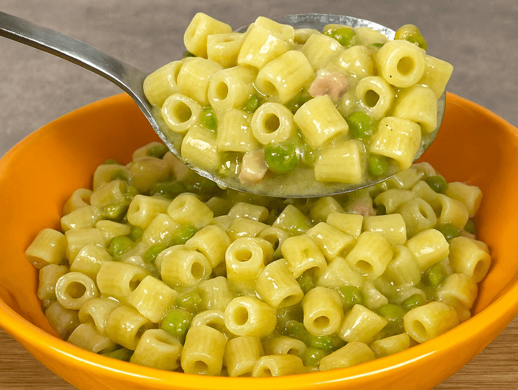Con pochi ingredienti preparo la pasta e piselli più cremosa e saporita di sempre: pronta in 30 minuti e sazia per ore (con solo 430 Kcal)!