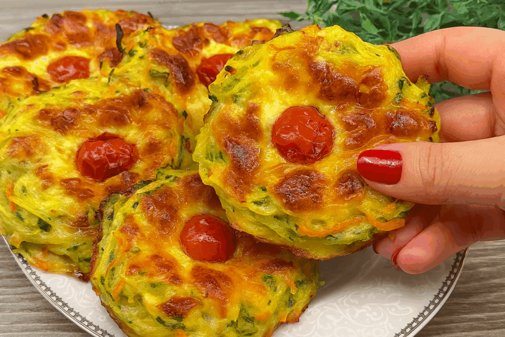Il trucco per frittelle di verdure dorate al forno, anche senza friggere nulla ho messo su una cenetta da paura