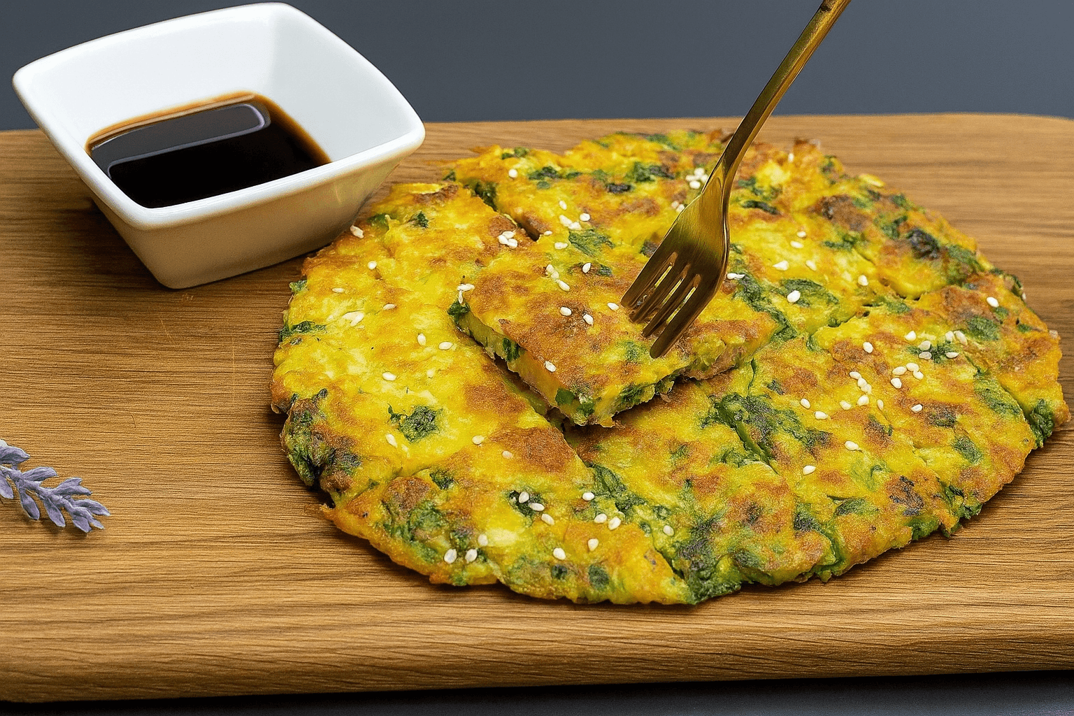 Maxi pancake di verdure