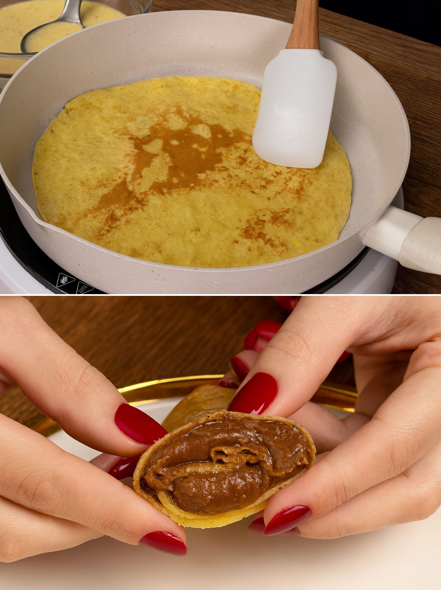 Rotolini dolci di avena ripieni