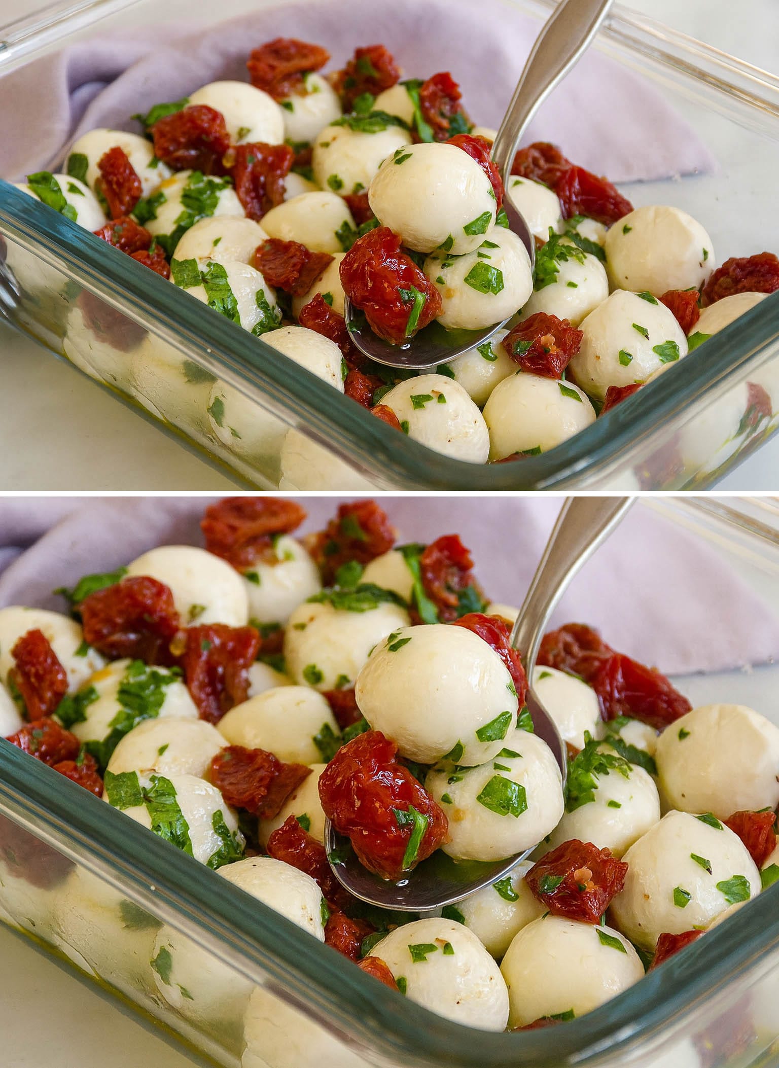 Mozzarelline marinate