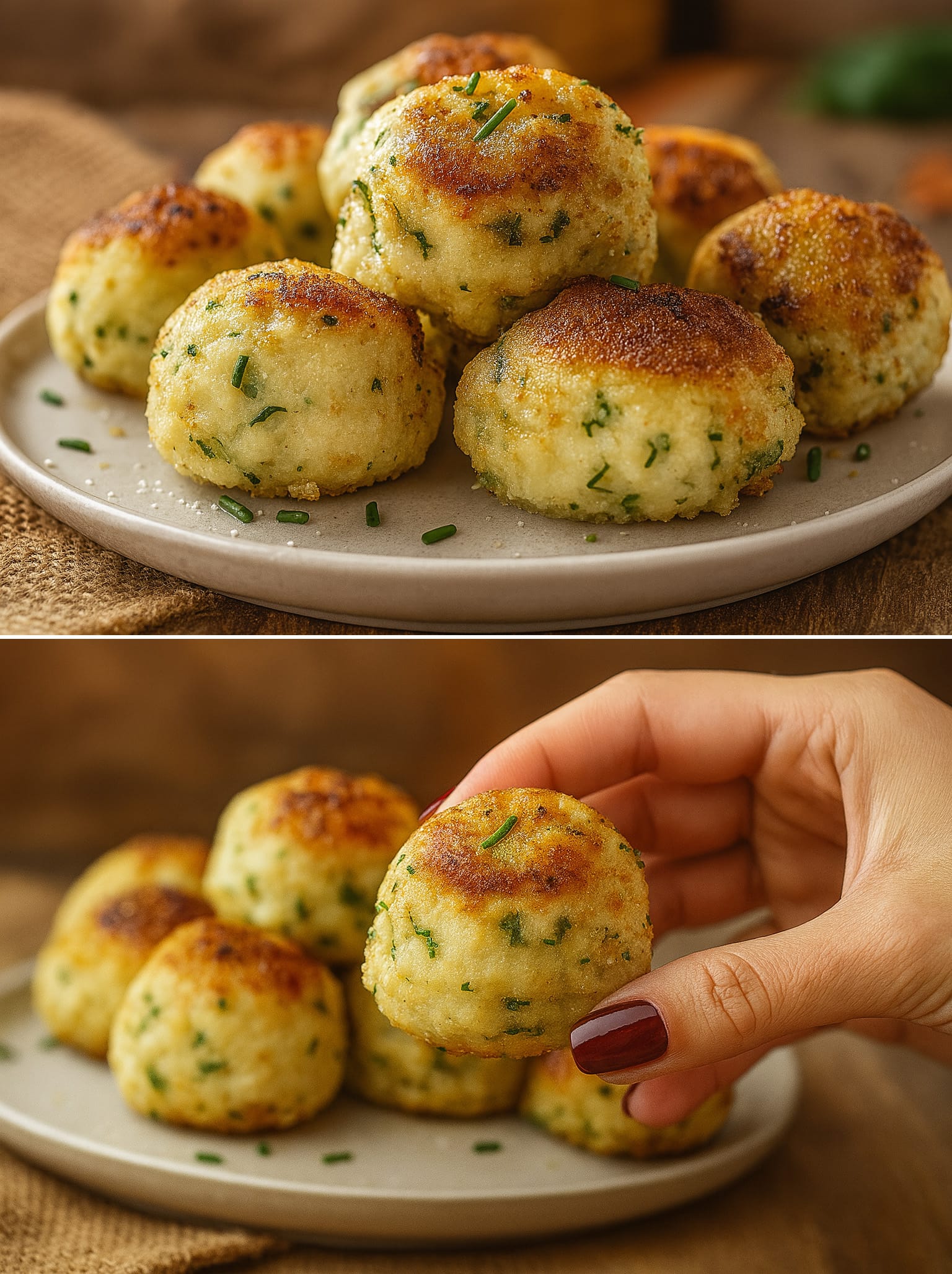 Polpette ricotta e zucchine