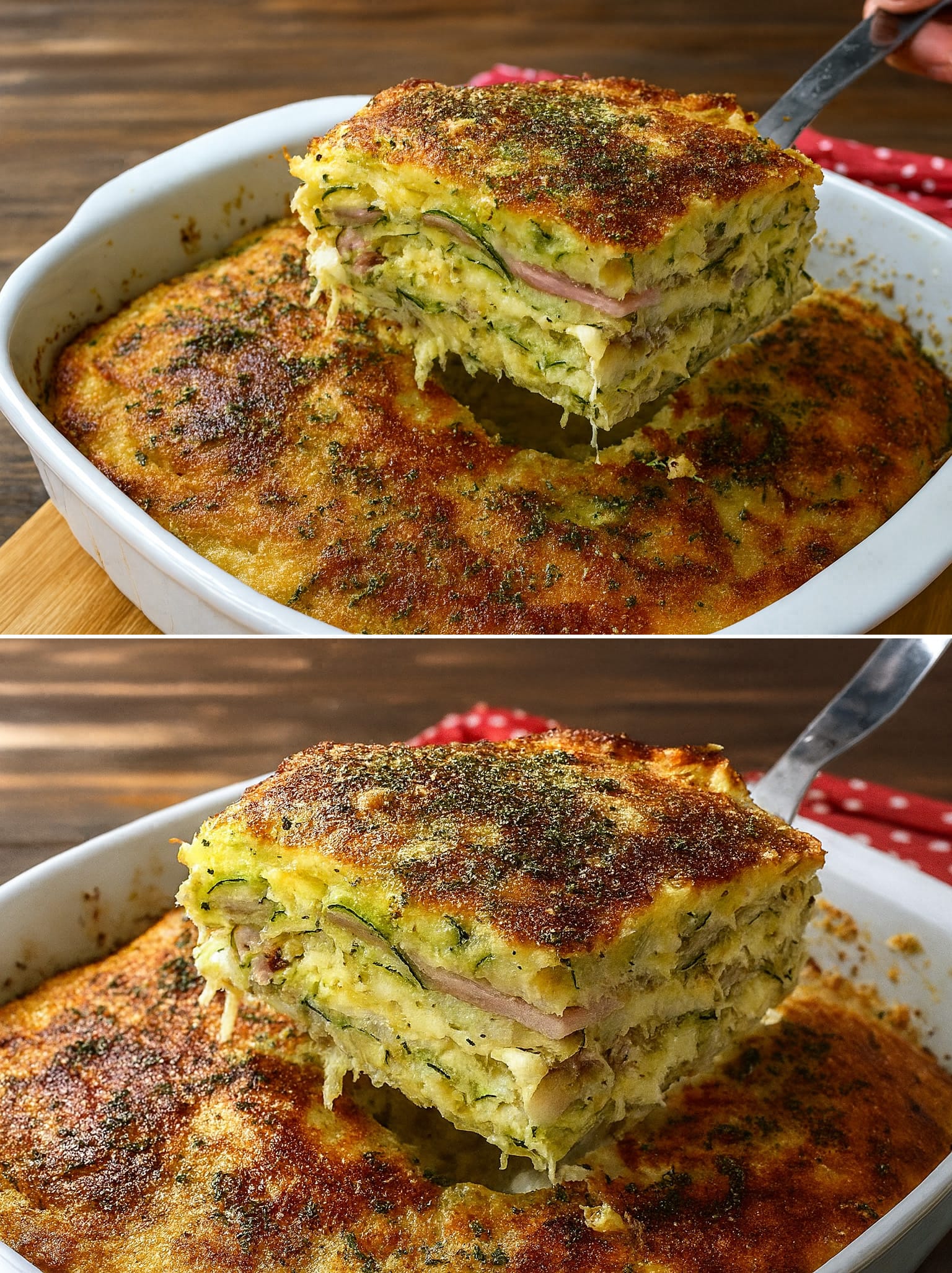Sformato di zucchine e patate
