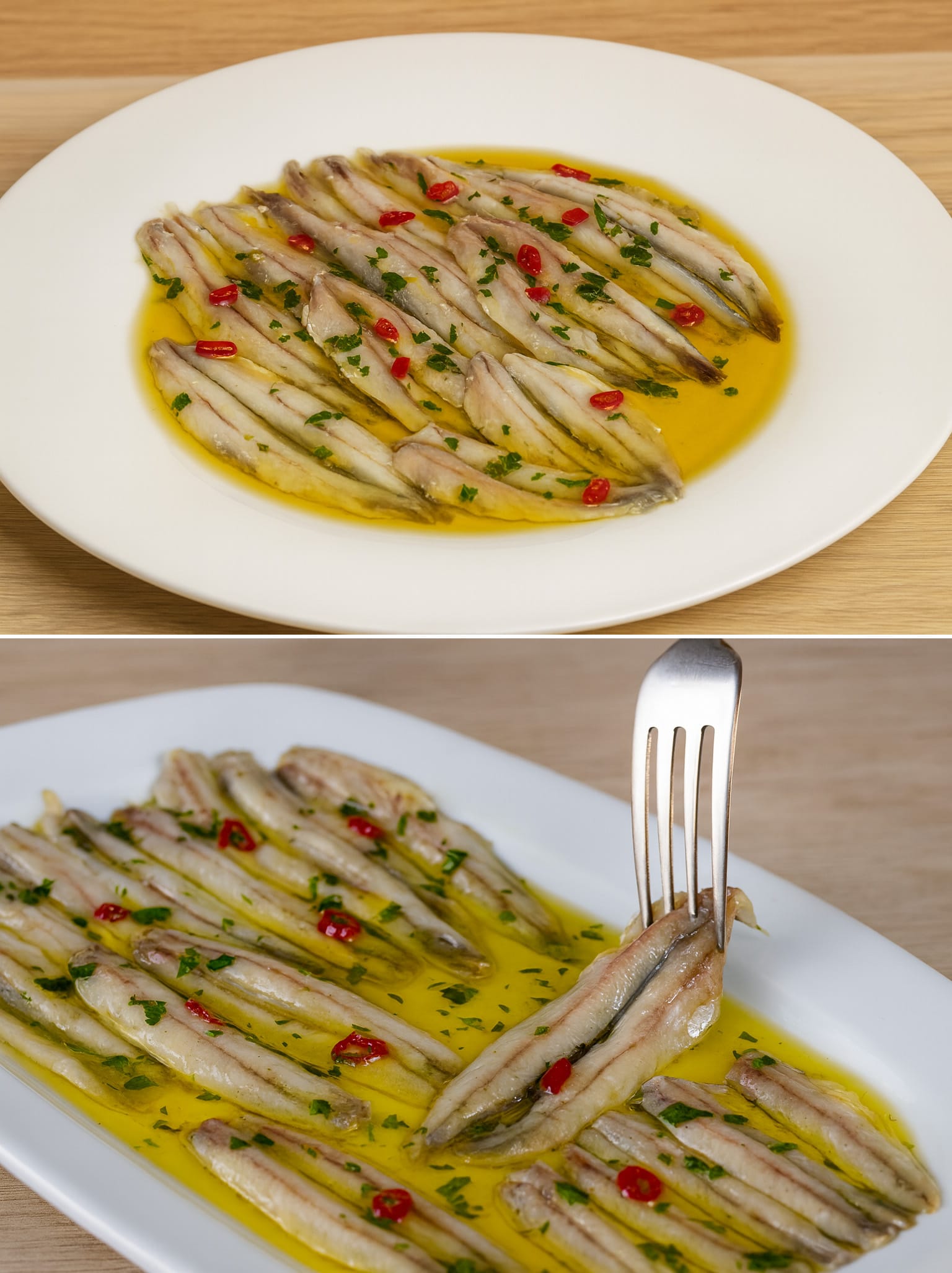 Alici marinate