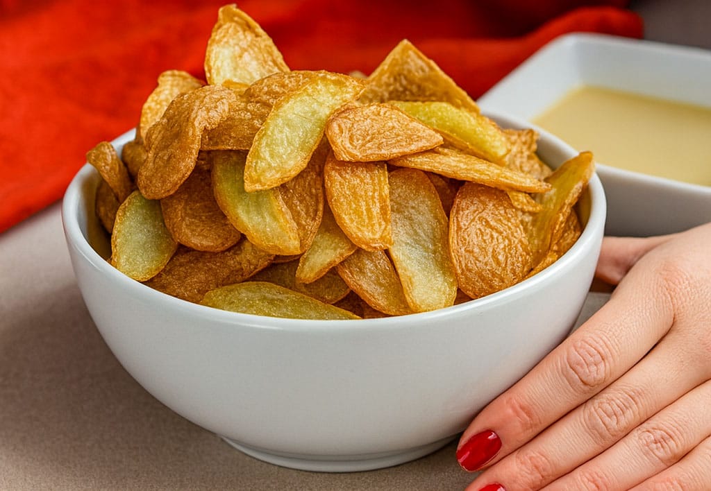 Non buttarle mai più le bucce di patate, ci fai l’aperitivo last-minute in 10 minuti, senza friggere nulla e ricco di fibre perfetto per la linea