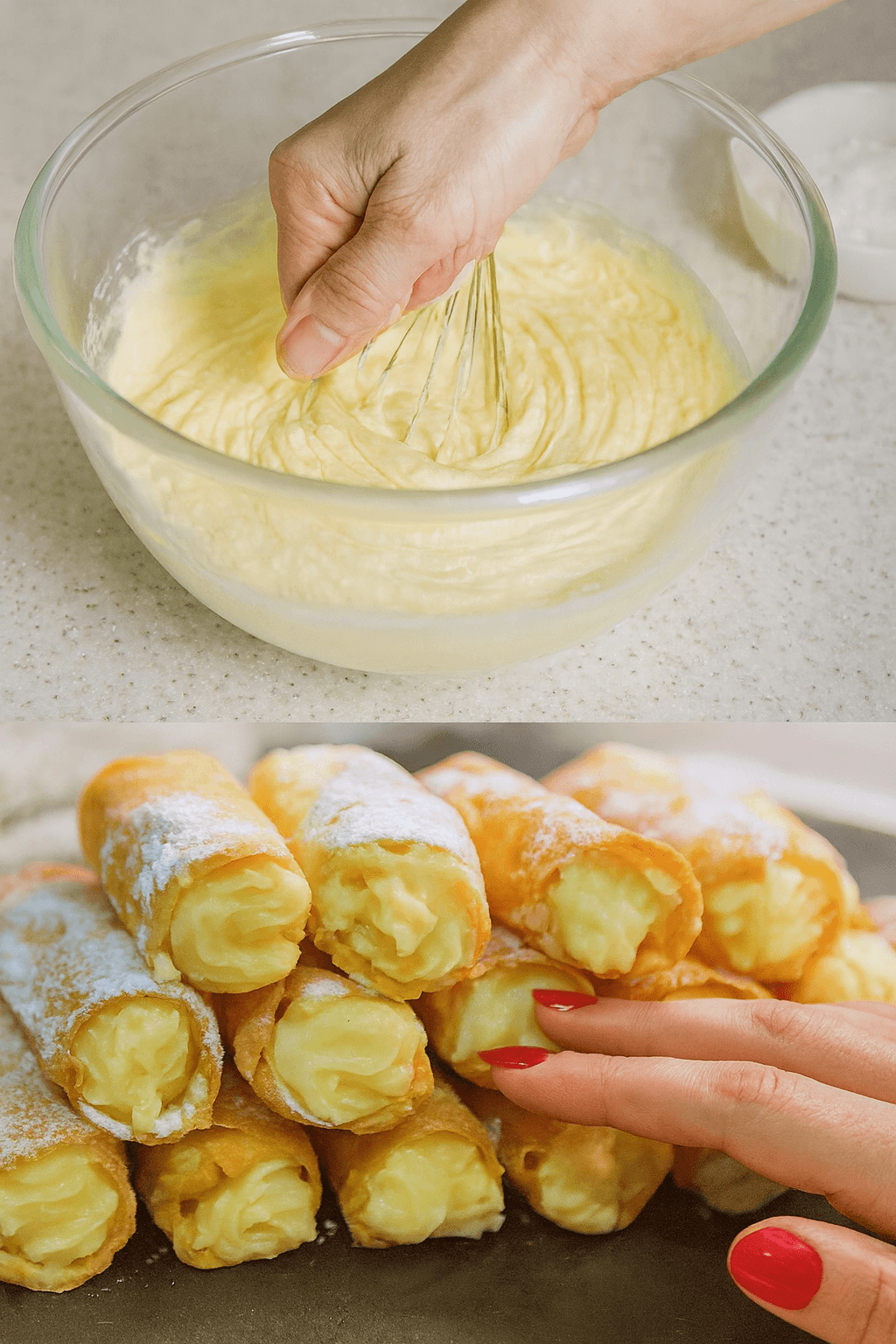 Cannoli alla crema
