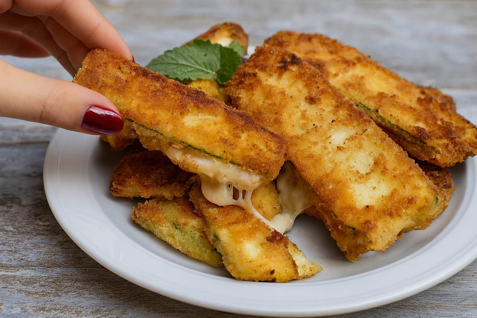 Cotolette di zucchine