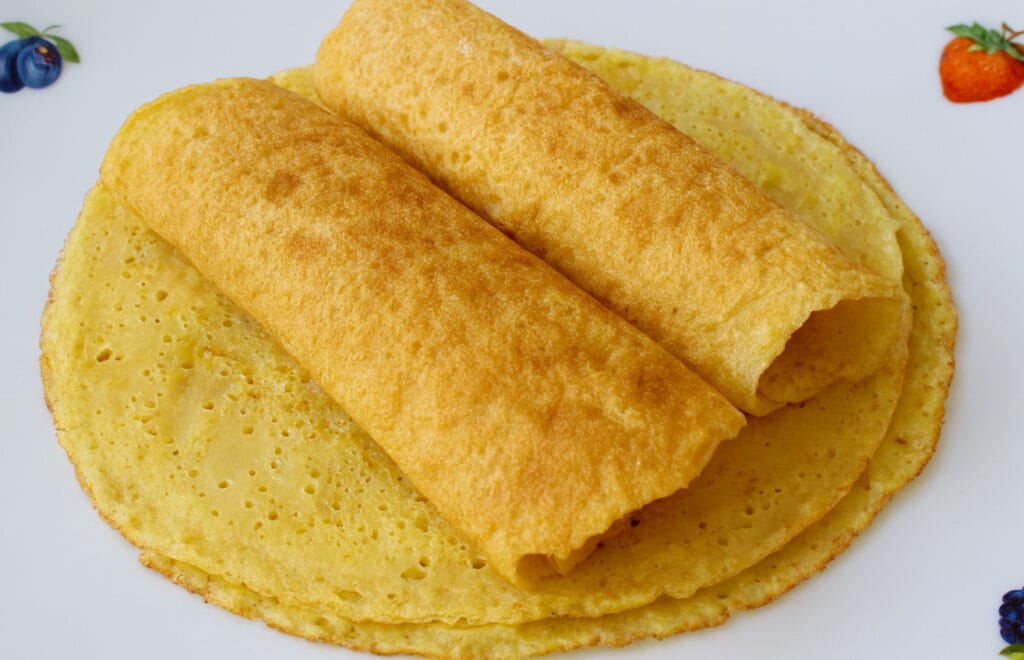 Non c’è latte, non ci sono uova, eppure queste crepes sono buonissime: da quando le ho provate non torno più indietro (con solo 60 Kcal)