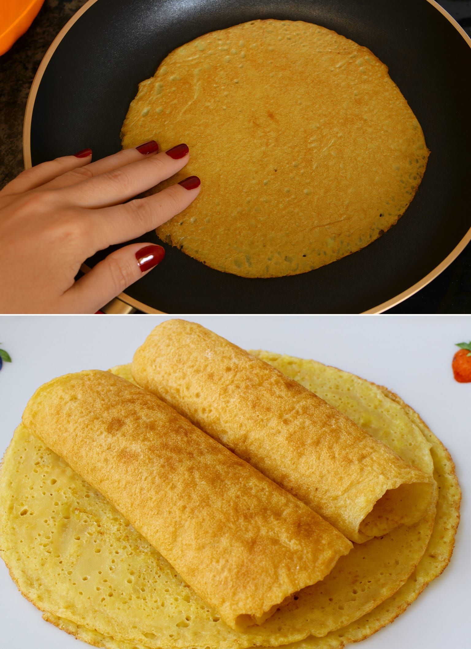 Crepes di ceci