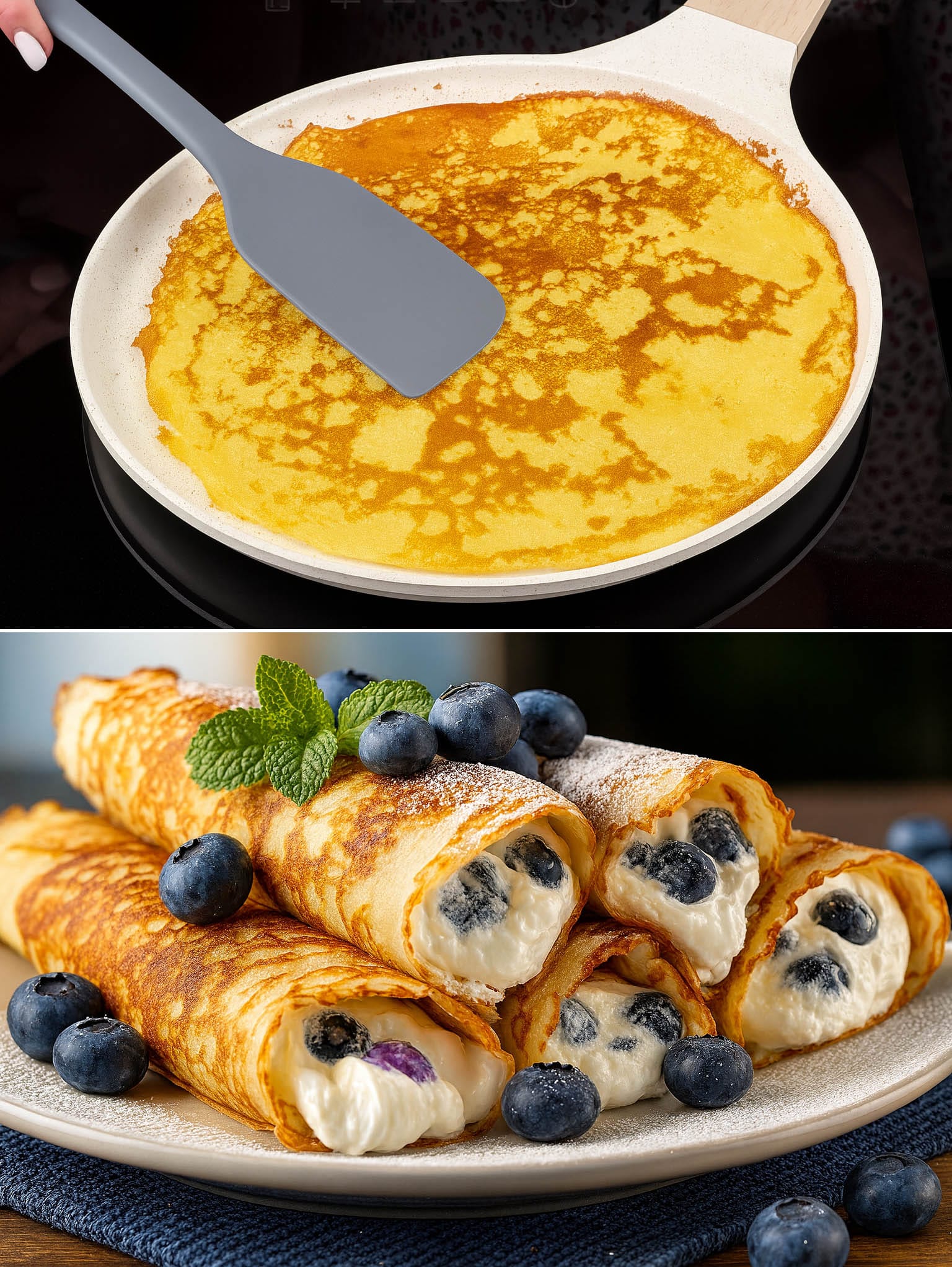Crepes di avena
