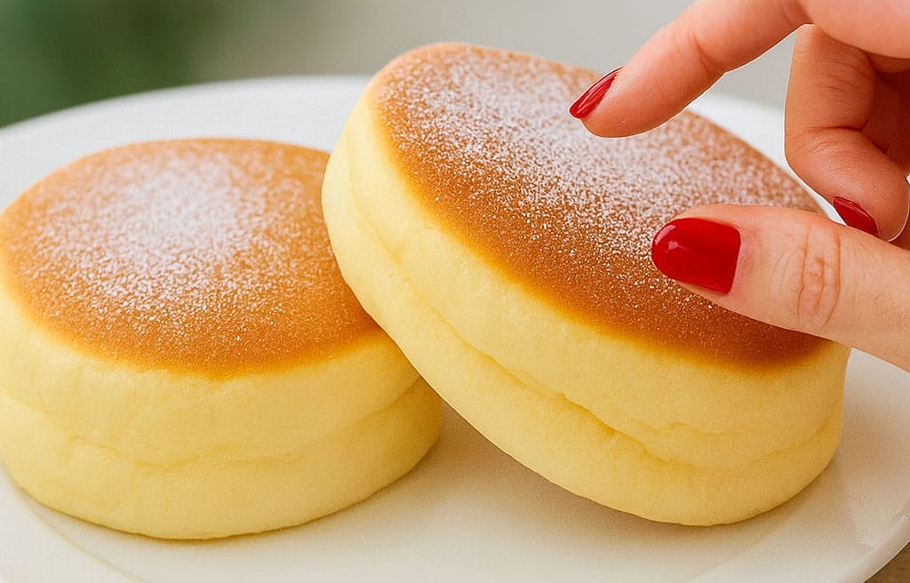 Colazione alta e morbidissima in 20 minuti: pancake fluffy con solo 50 g di farina che non si afflosciano, la ricetta che non ti fa sbagliare!