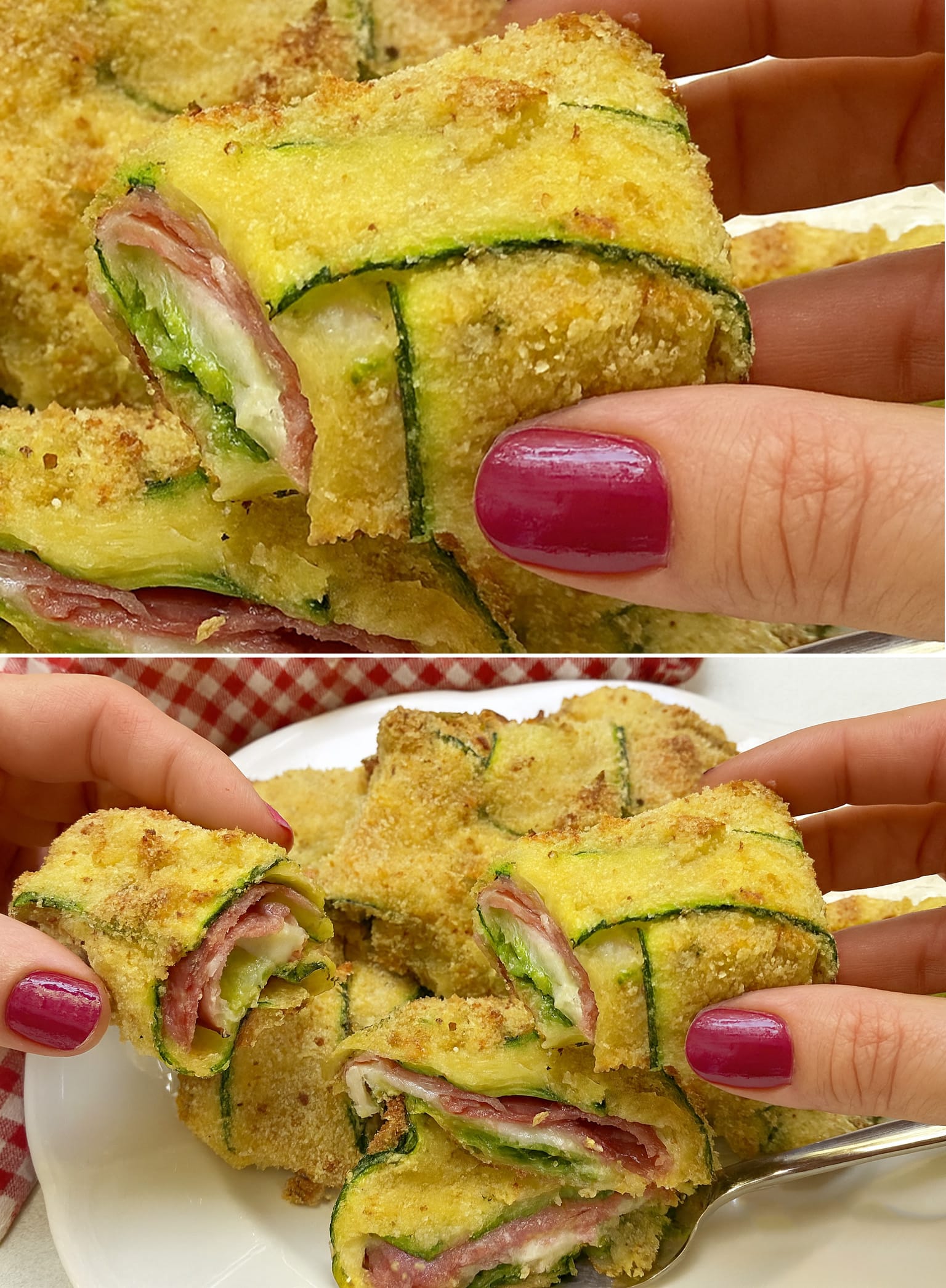 Fagottini di zucchine