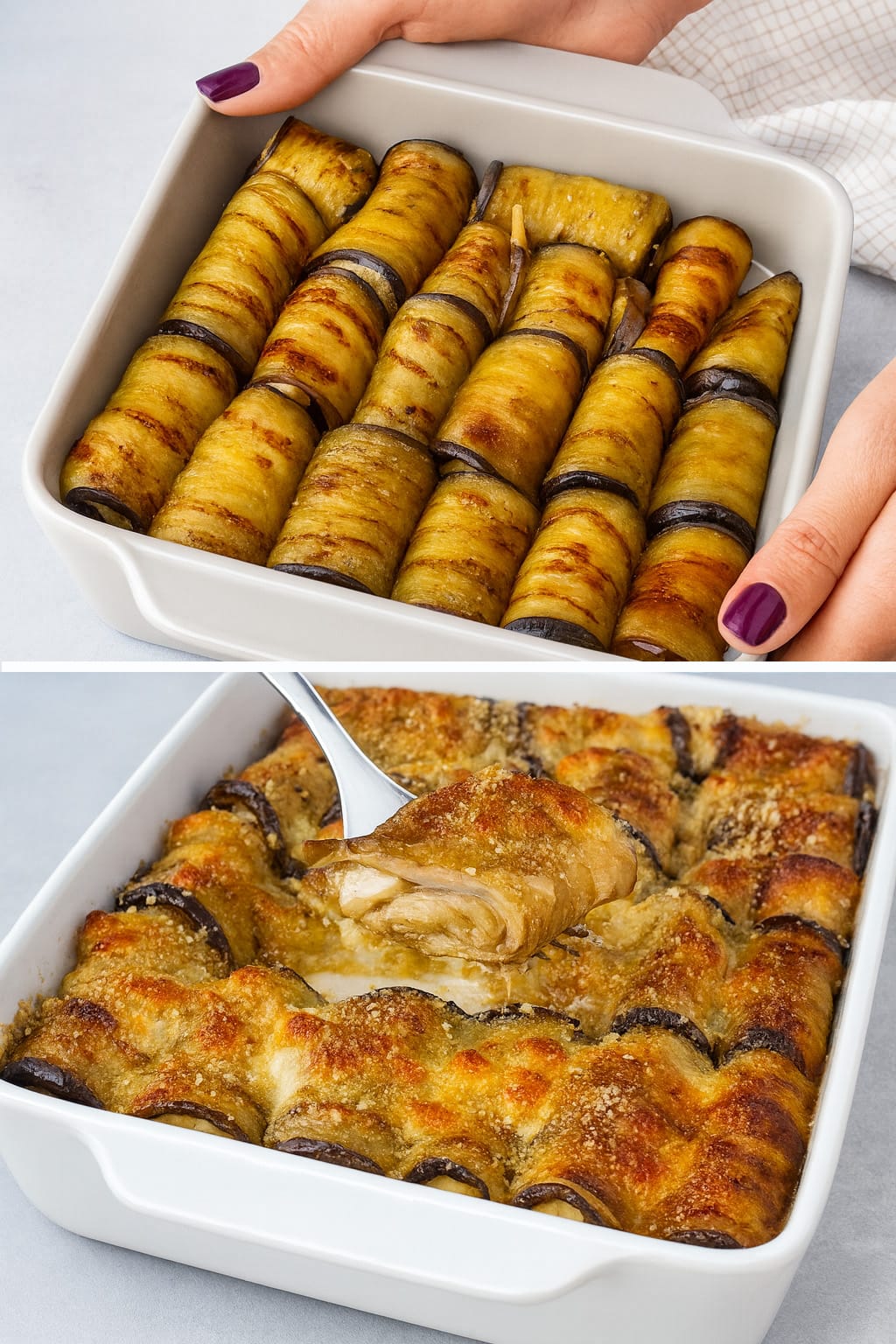Involtini di melanzane