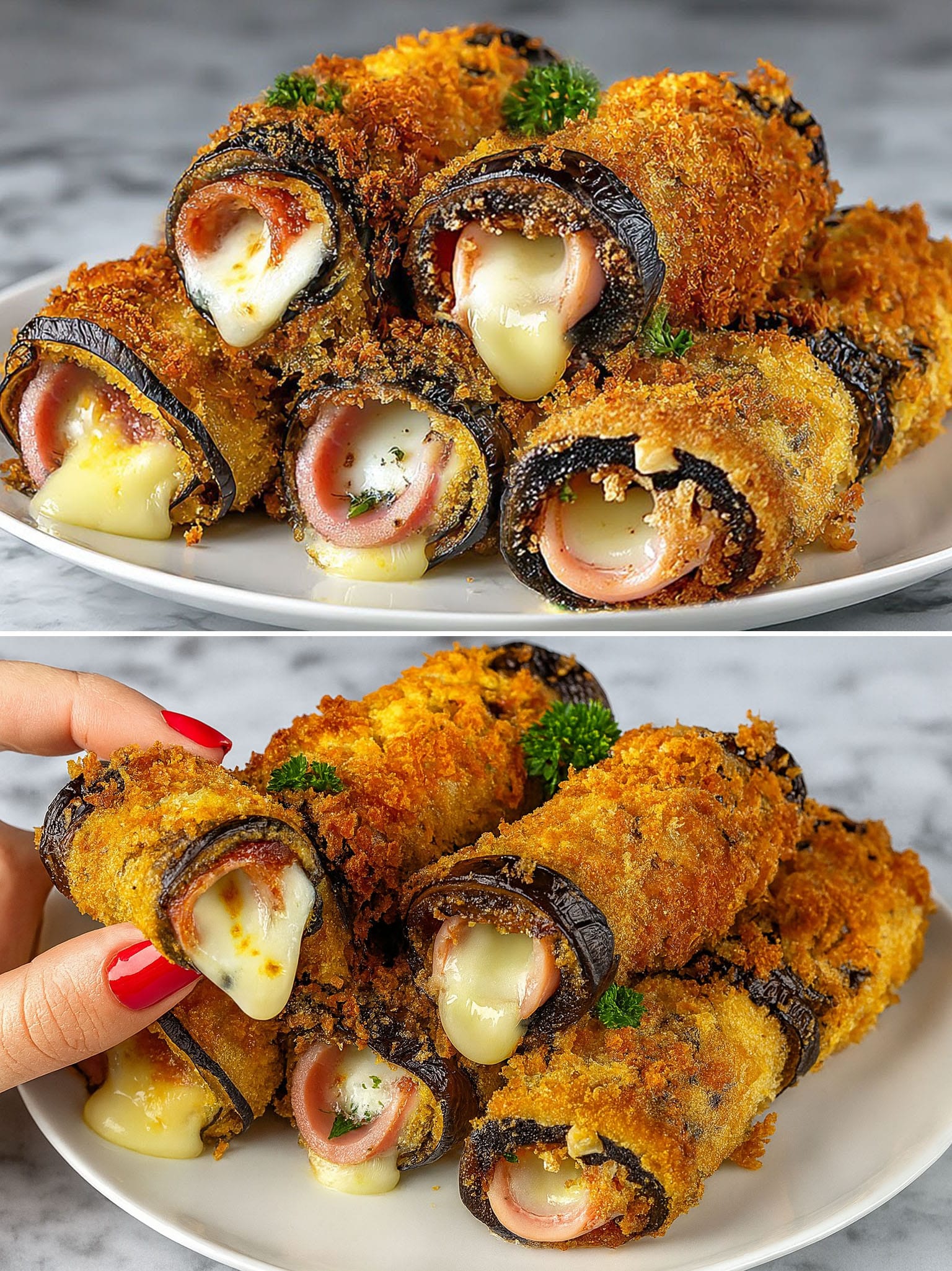 Involtini di melanzane