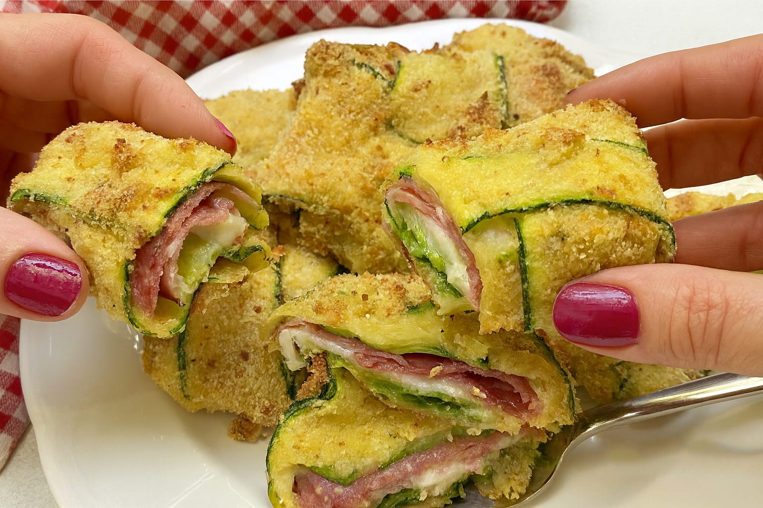 Fagottini di zucchine