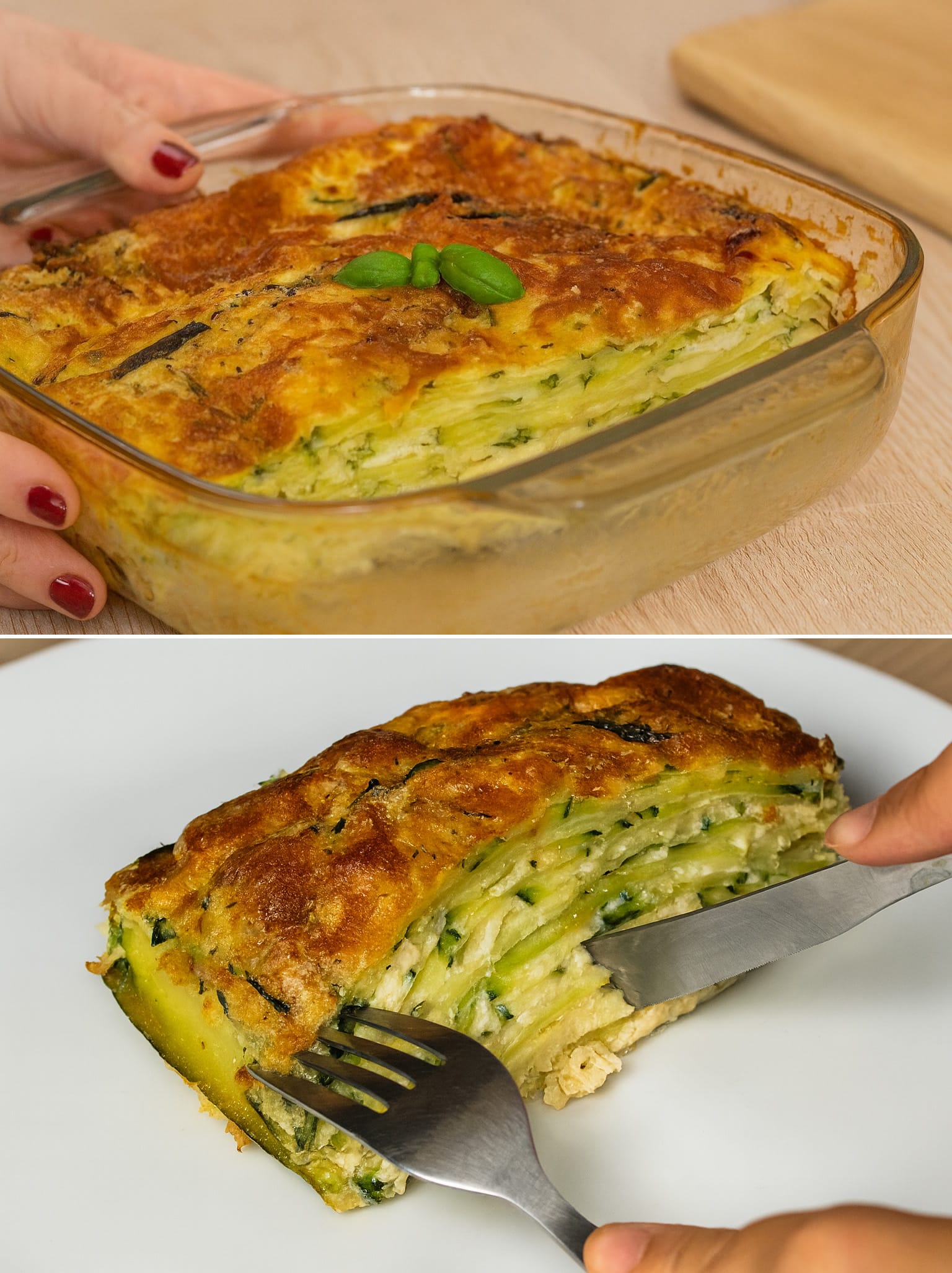 Lasagna di zucchine