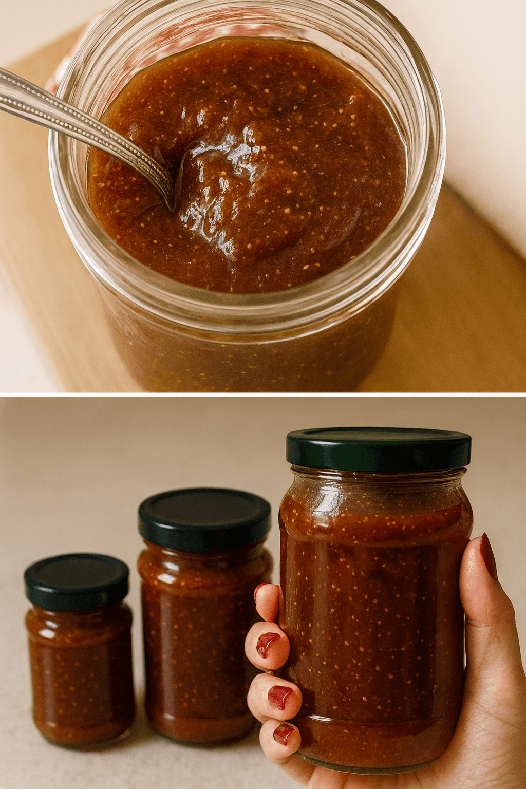 Marmellata di fichi senza zucchero