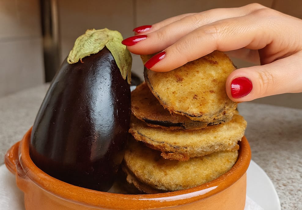 Da quando faccio le melanzane così non le friggo più neanche una volta: sono ancora più buone, croccanti e pronte in meno di un’ora!