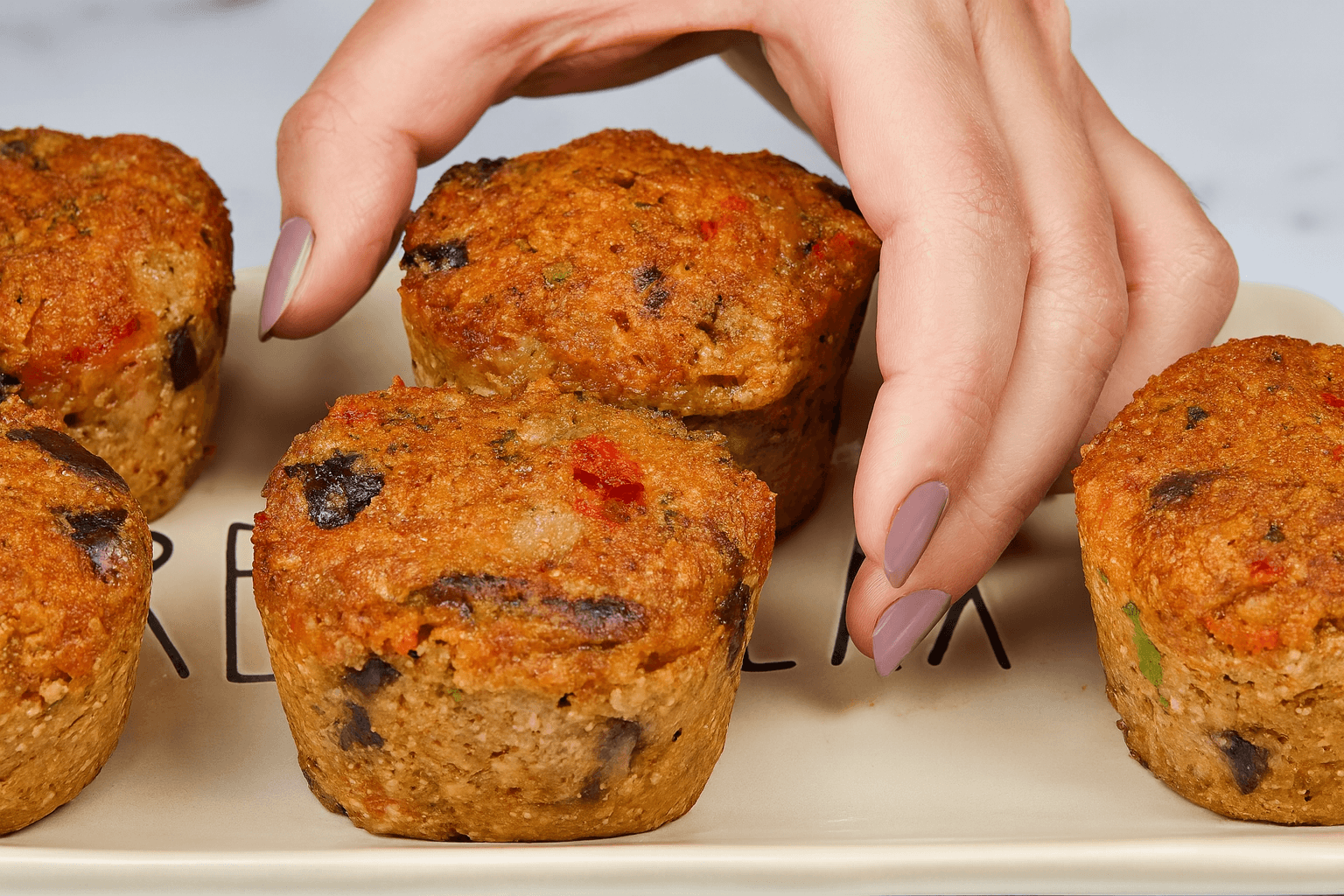 Muffin di melanzane