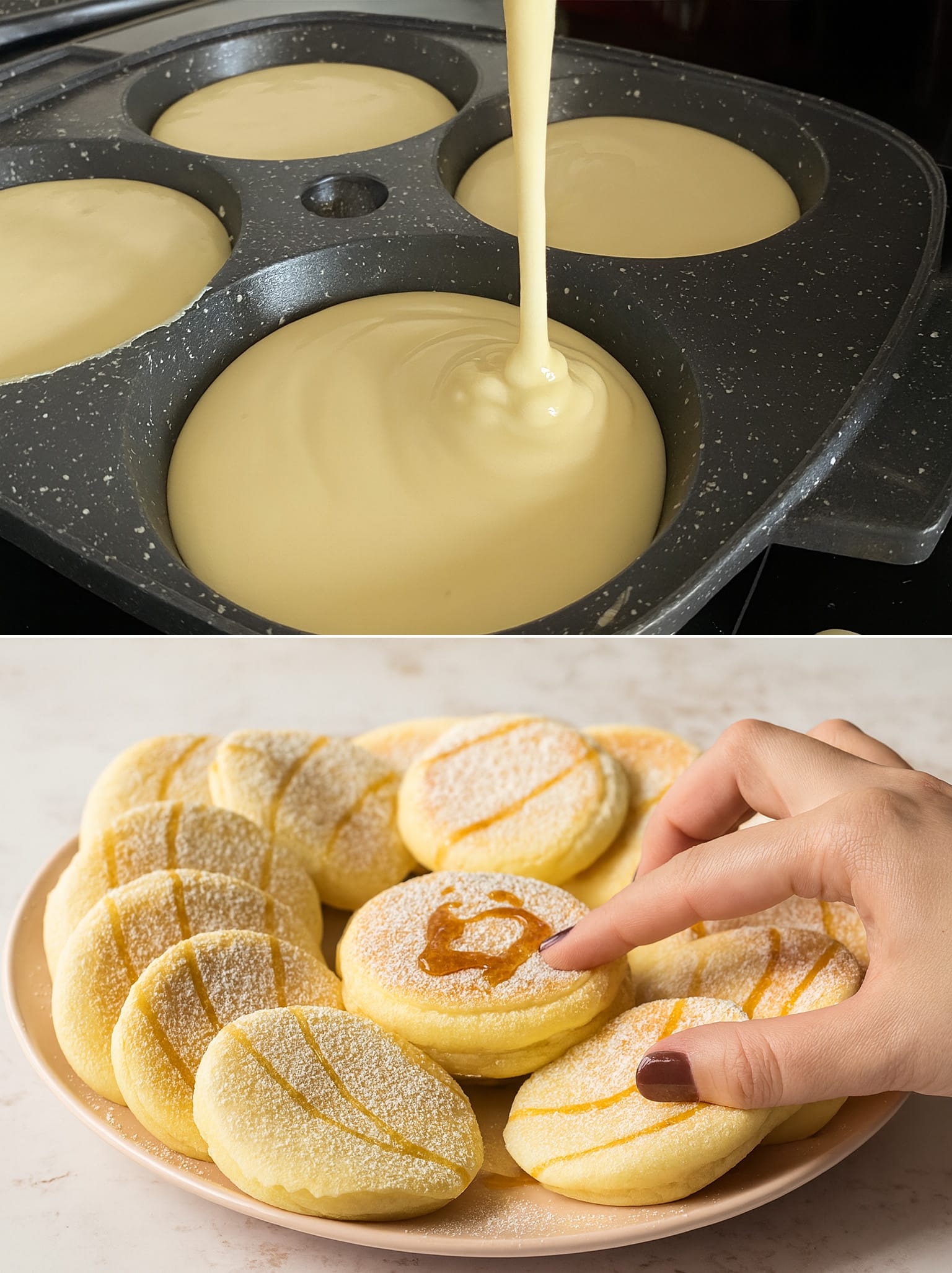 Pancake senza uova e senza latte