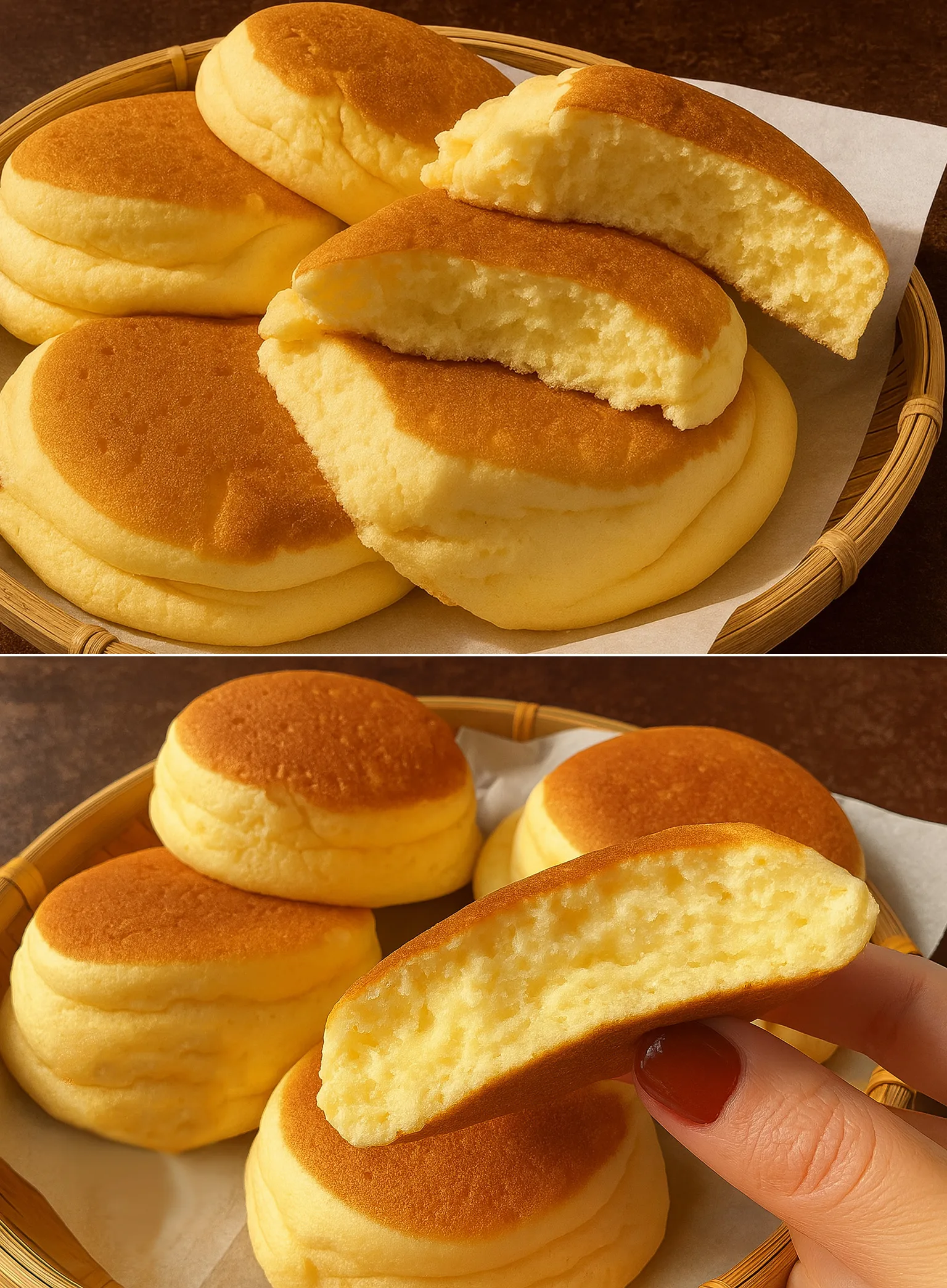 crêpes au yaourt