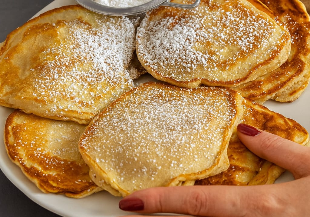 La colazione che mi ha cambiato la vita: pancakes alle mele e cannella, pronti in 10 minuti e e perfetti per chi vuole restare in forma!