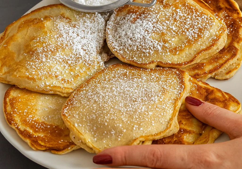 La colazione che mi ha cambiato la vita: pancakes alle mele e cannella, pronti in 10 minuti e e perfetti per chi vuole restare in forma!