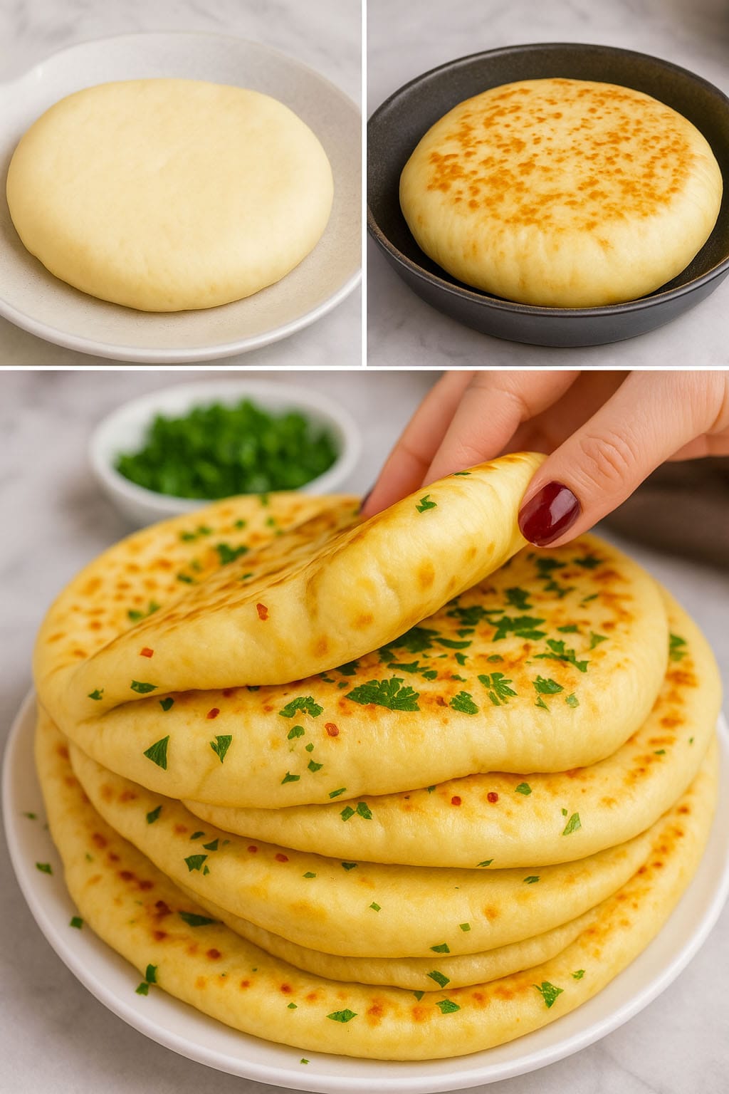 Pane turco in padella