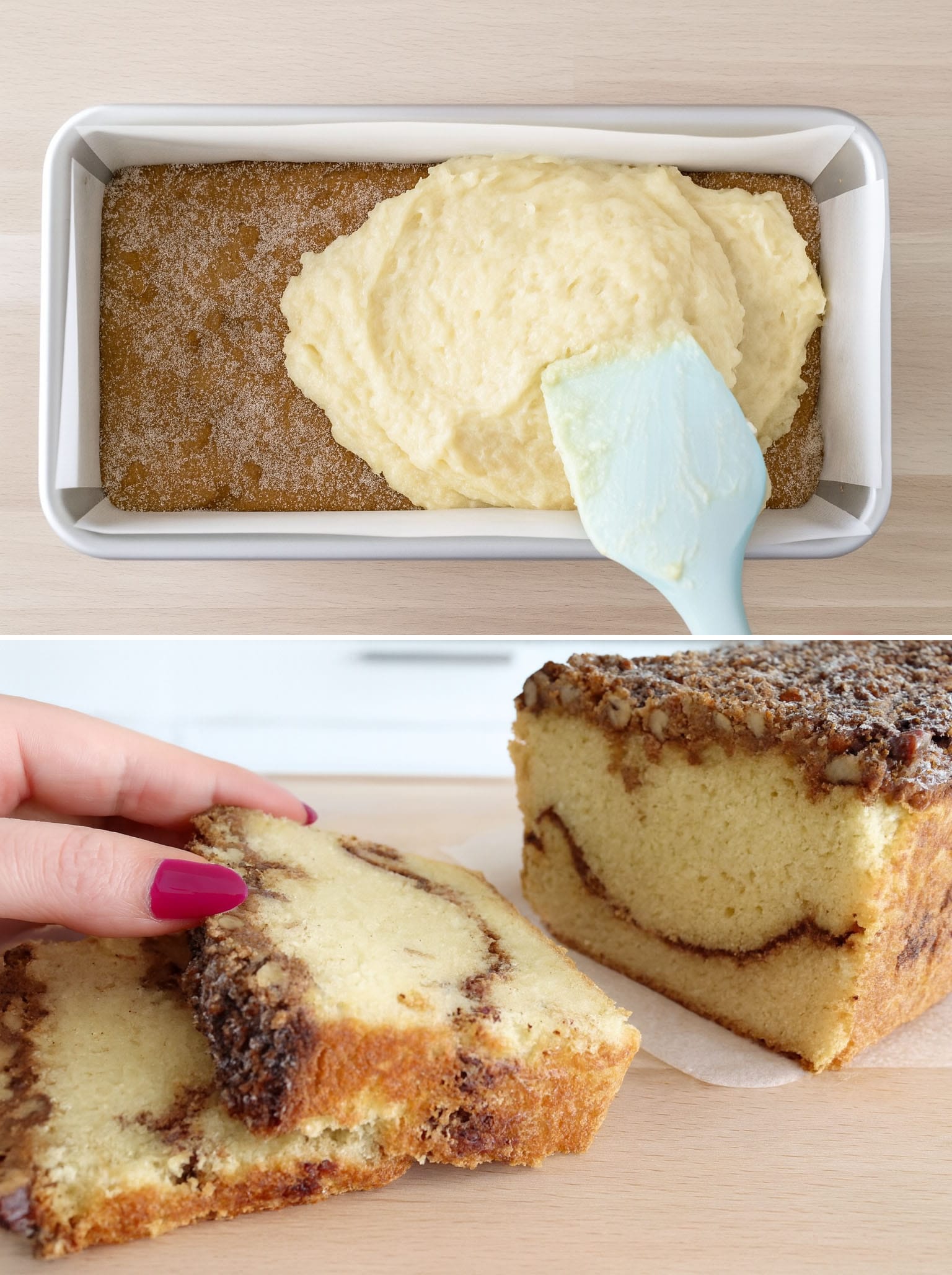 Plumcake keto mandorle e cannella
