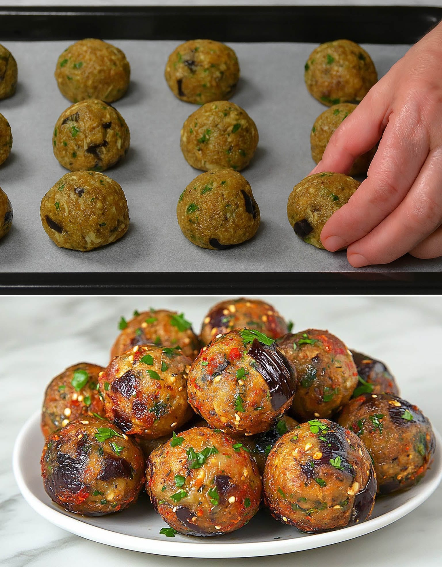 Polpette di melanzane 