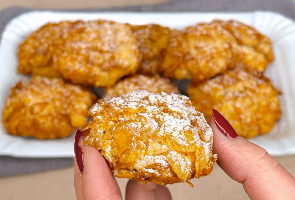 Queste sono le mie rose del deserto, ho cercato di farle più leggere e sono venute buonissime: pochi zuccheri e meno grassi!
