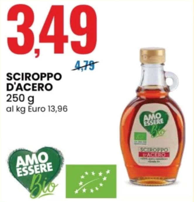 Sciroppo d'acero bio eurospin