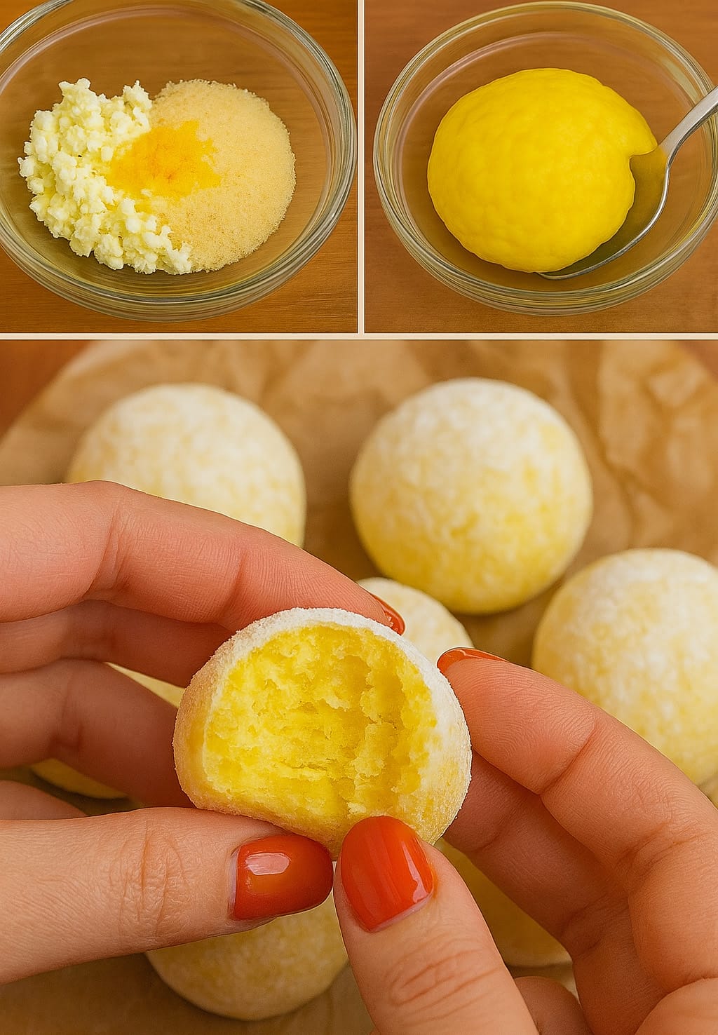 Tartufini al limone