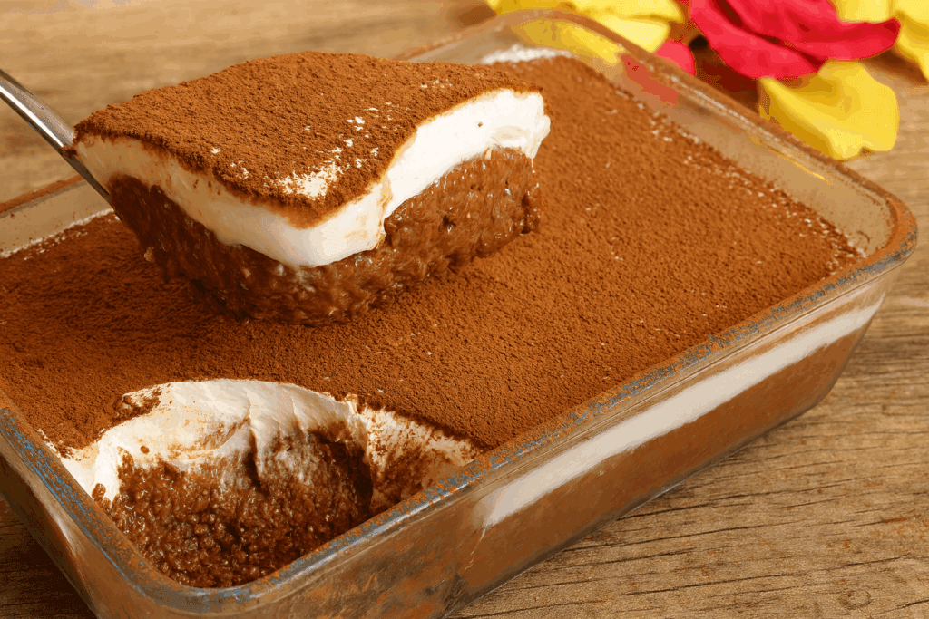 Sono una nutrizionista e questo è il mio tiramisù “furbo” senza uova né biscotti per restare in linea: è pronto in frigo in poco più di un’ora!