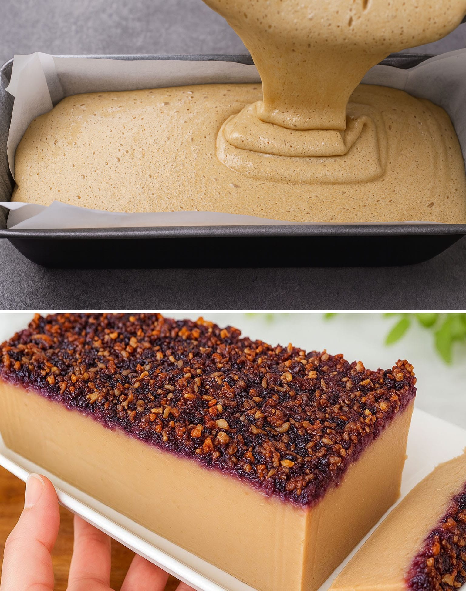 Torta ricotta e mirtilli