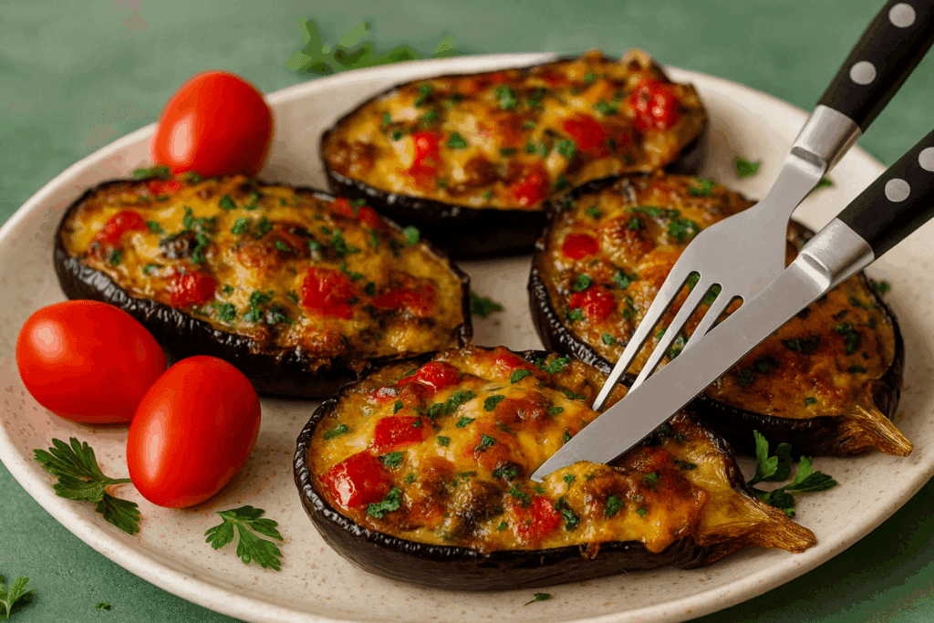 Mai visto niente di più veloce! In 5 minuti faccio queste melanzane e tutta la famiglia fa il bis, sembrano da ristorante e con solo 165 kcal!