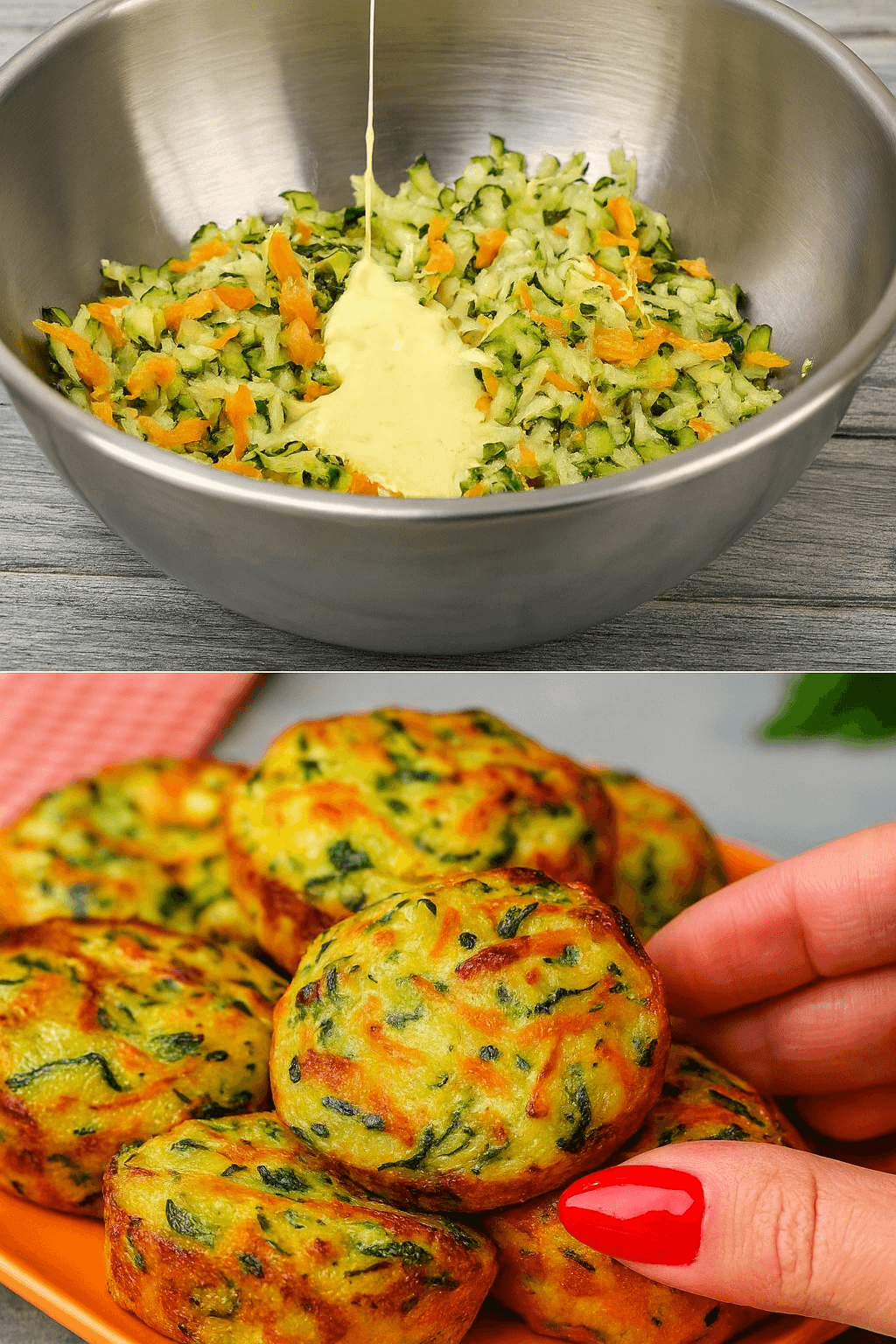 Polpette di zucchine e carote