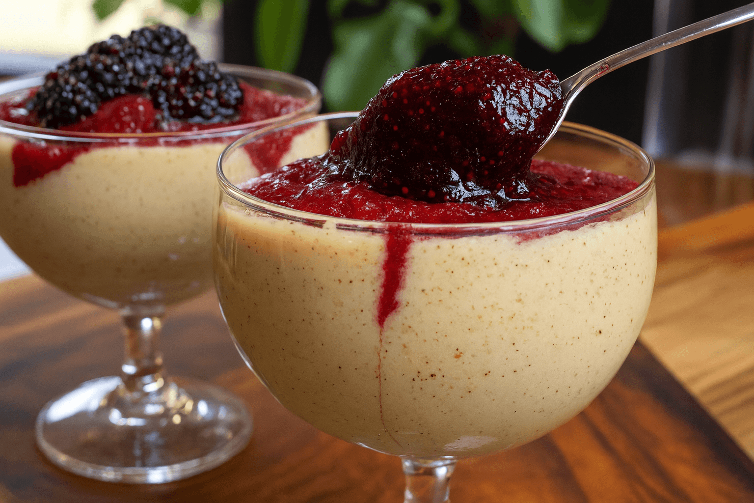 Porridge d’avena con banana e pistacchi