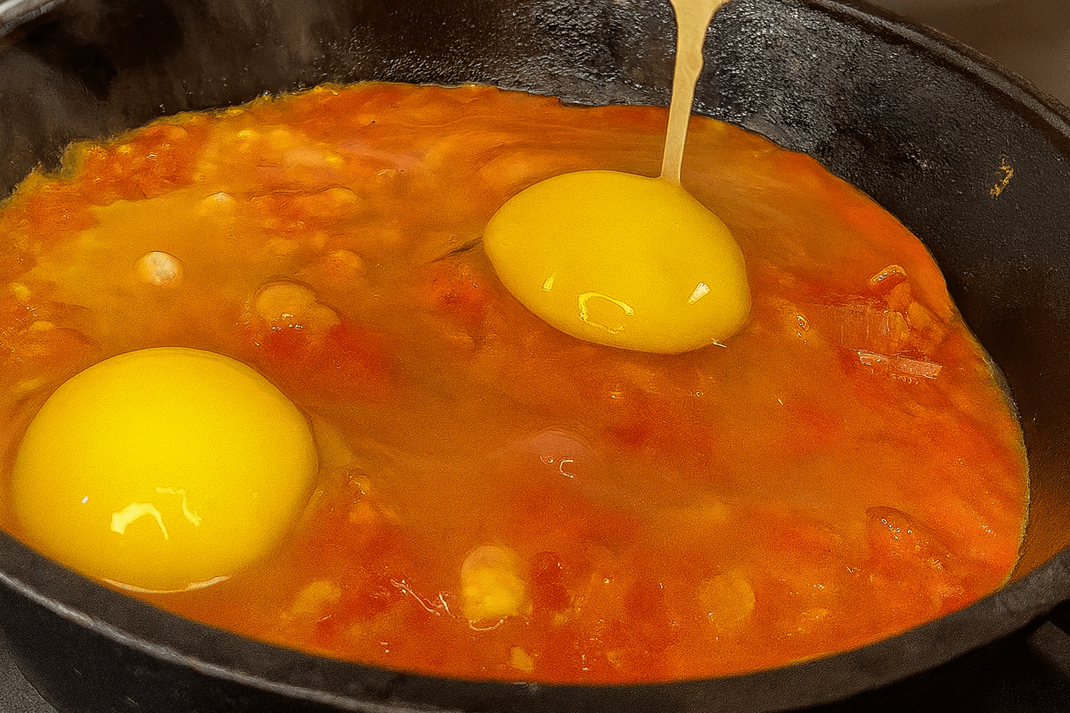 Uova al pomodoro
