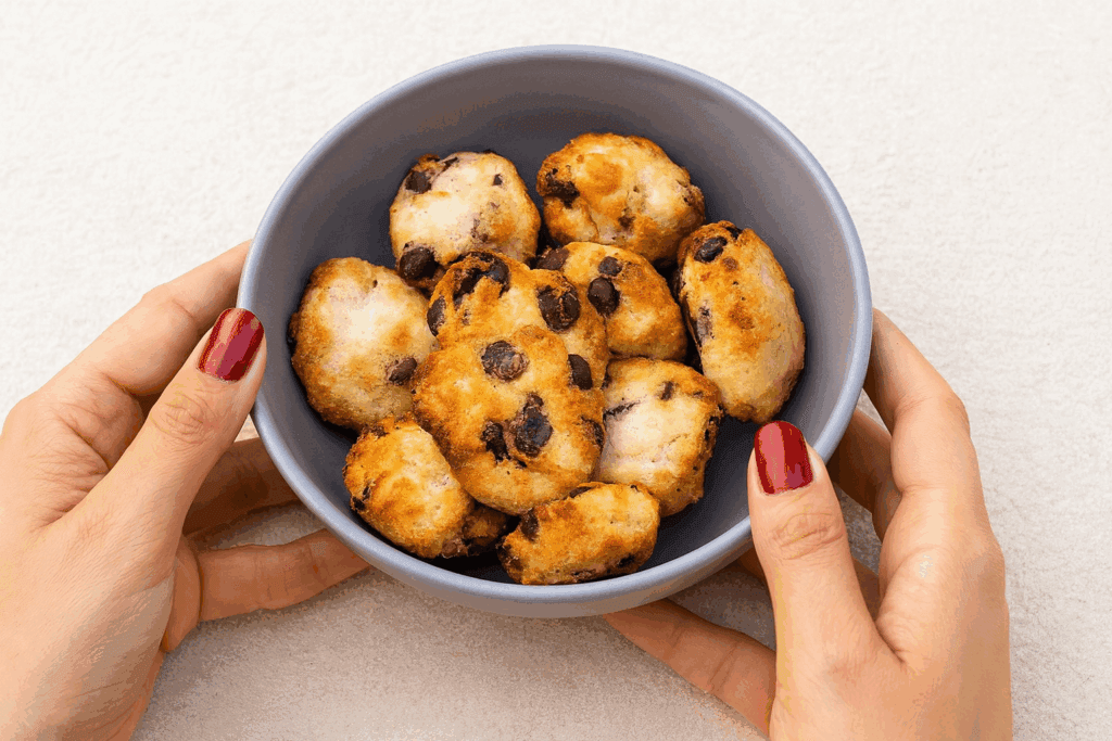 Sembra impossibile ma è vero: con solo 3 ingredienti preparo questi dolcetti al cocco e cioccolato da 33 calorie ciascuno leggeri e super sazianti!