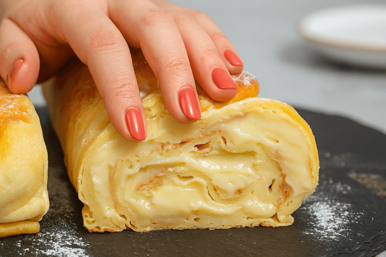 Rotolo alla crema