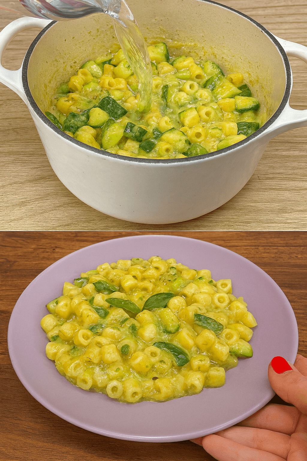Pasta e zucchine