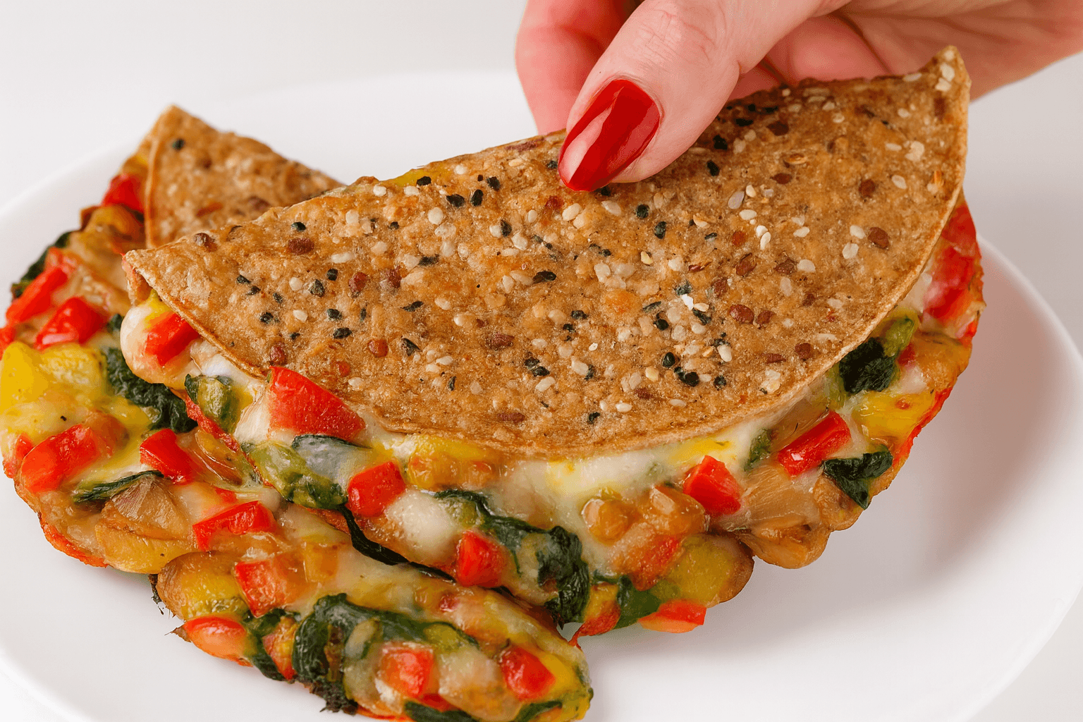 Piadine di avena e semi