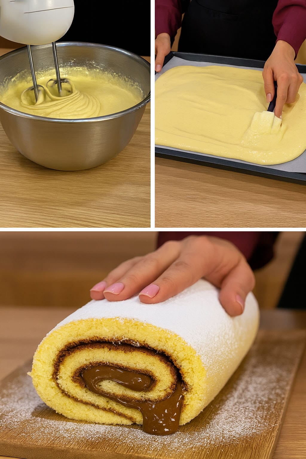 Rotolo al cioccolato