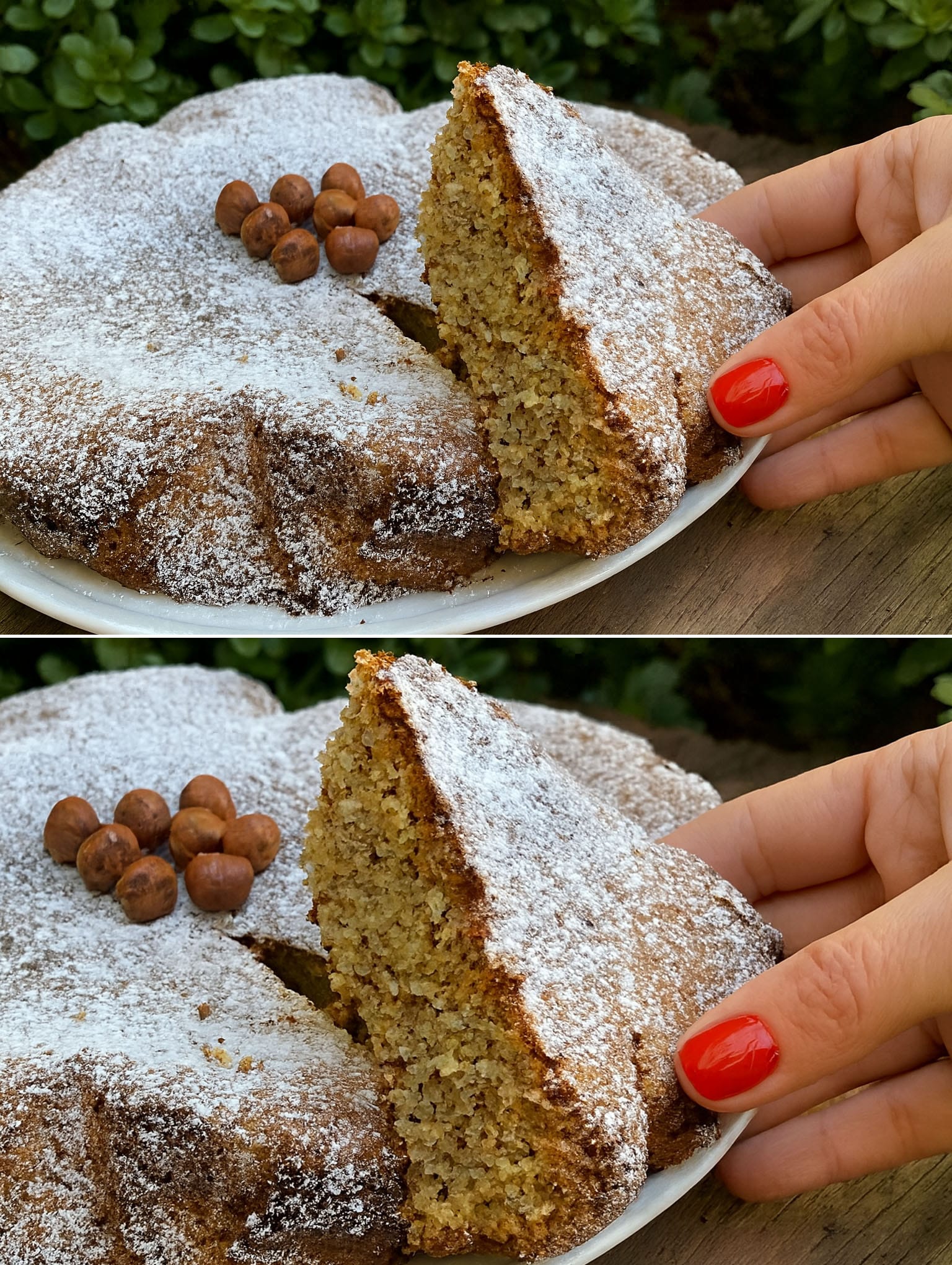 Torta di nocciole