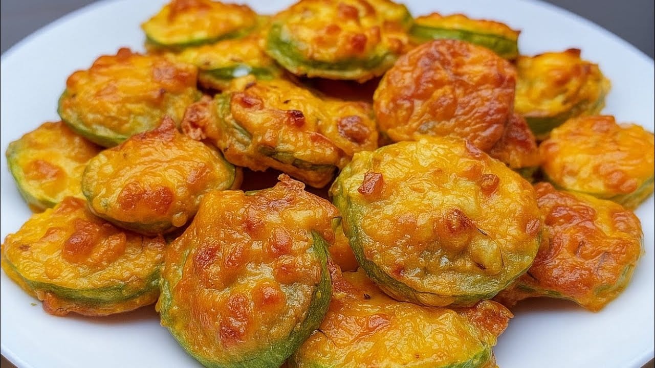 Zucchine al formaggio al forno