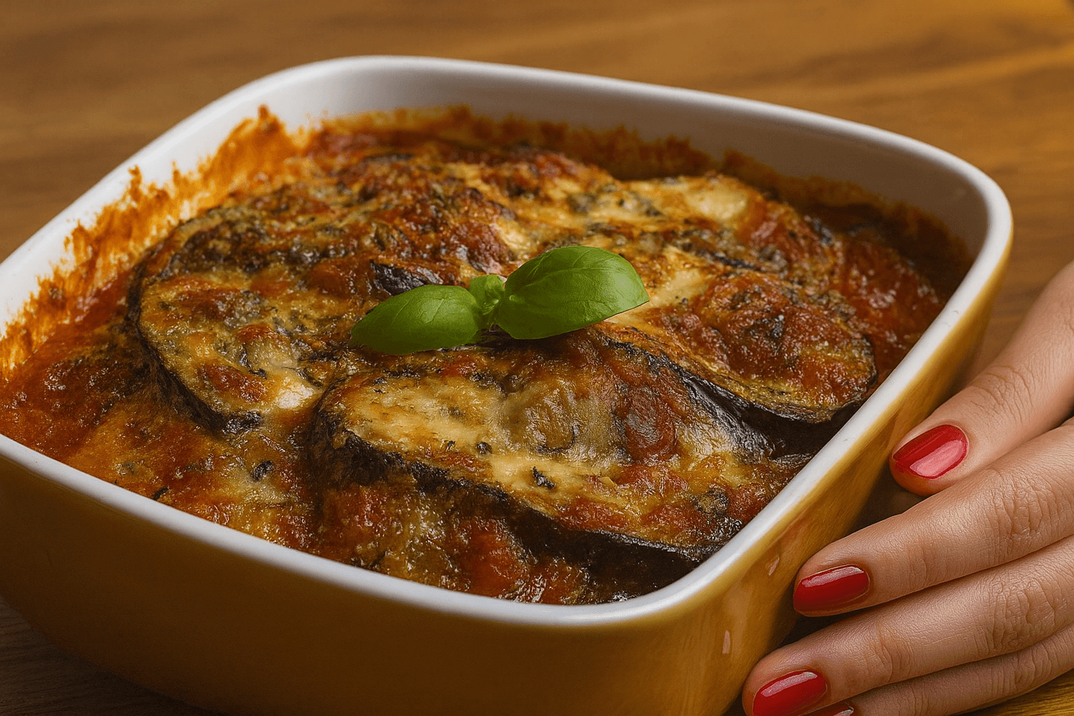 Melanzane al forno con ragù
